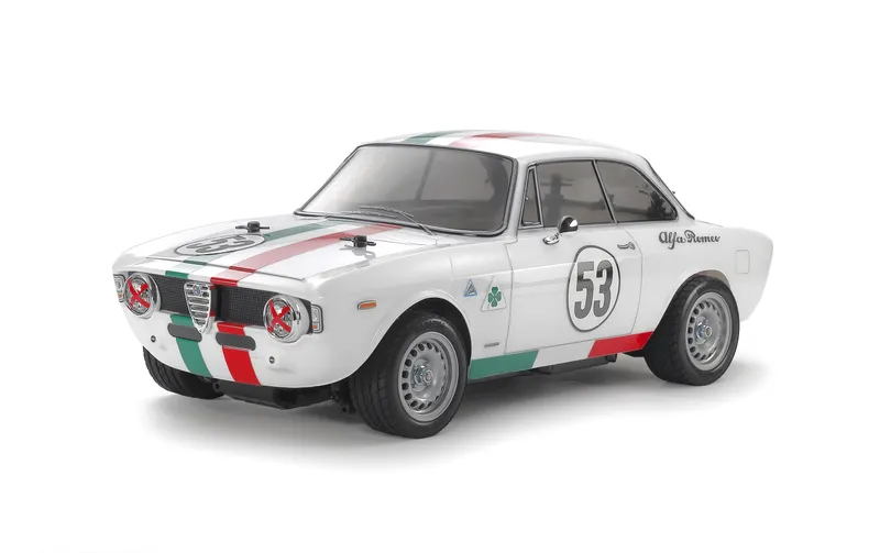 Tamiya Tourenwagen Alfa Romeo Giulia GTA MB-01 white, Kit, 1:10