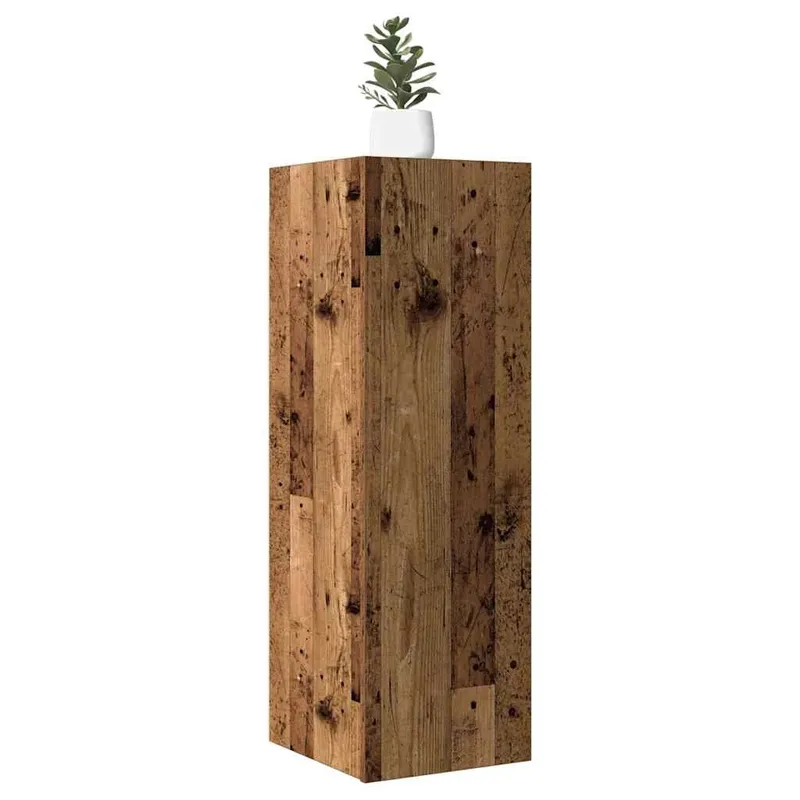 Meubles TV 2 pcs vieux bois 30,5x30x90 cm bois d'ingénierie