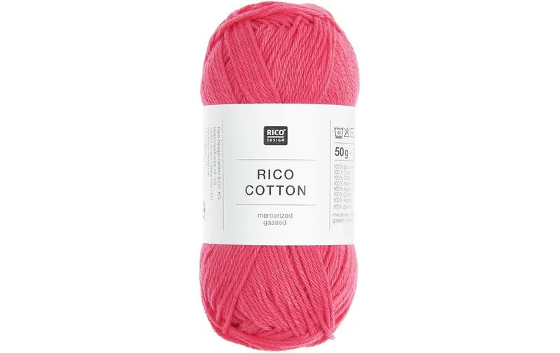 Rico Design Baumwollgarn Azalee, 50 g, 125 m