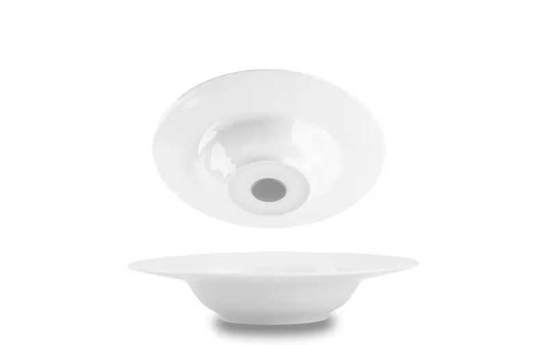 Silwy Magnet-Gourmet-Teller bianco