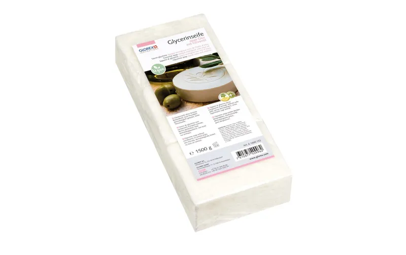 Glorex Glycerinseife Öko Opak, 1500g