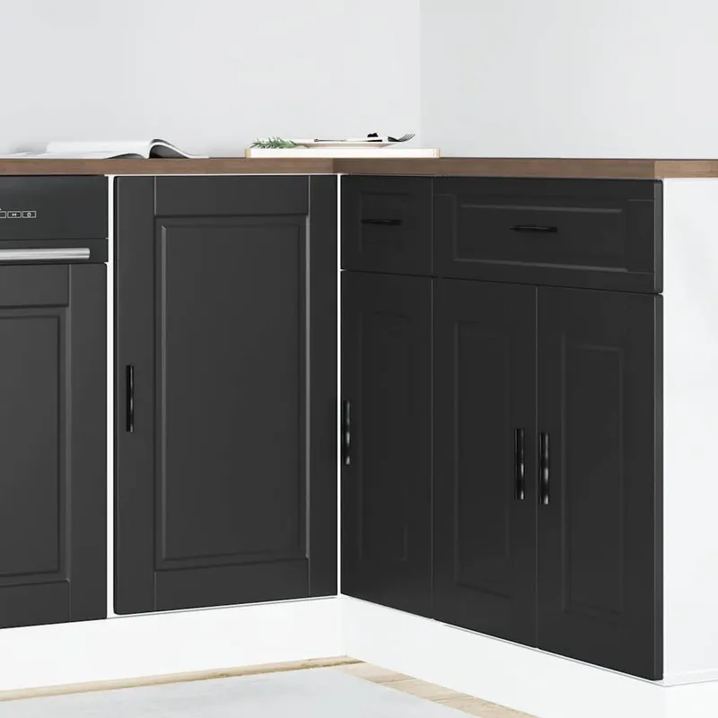 Küchenunterschrank „Porto“ nero derivato del legno