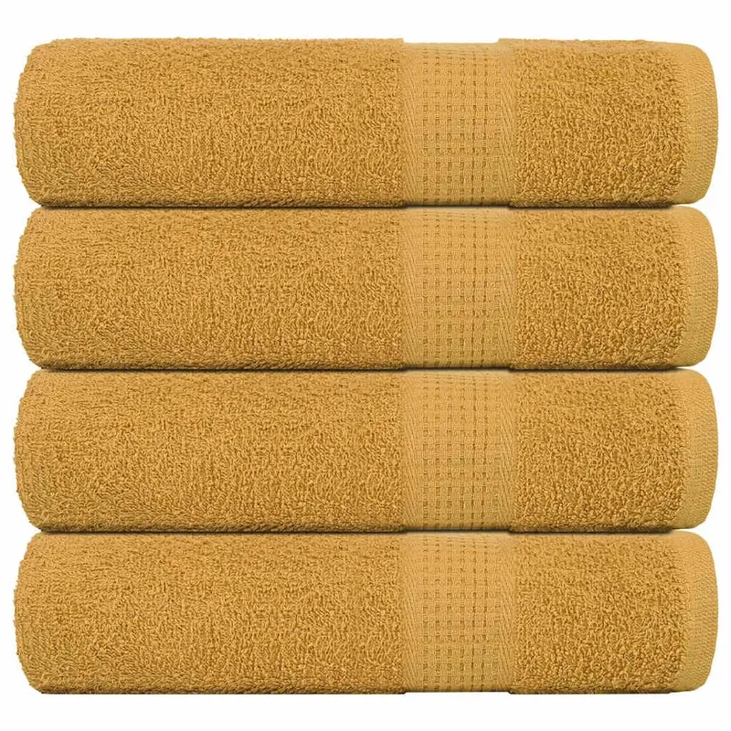 Handtücher FROGN 4 Stk. Gold 50x100 cm 360 g/m²