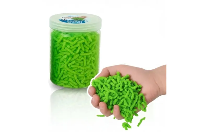 alldoro Squishy Worms Grün, 120 g, Kunststoff