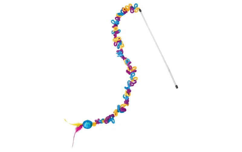 Kong Katzen-Spielangel Teaser Loopz, 147 x 4.5 x 4.5 cm