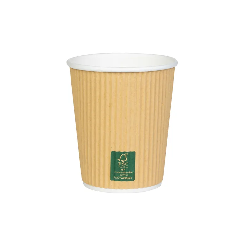 FURBER Einweg-Kaffeebecher 270 ml, 50 Stück