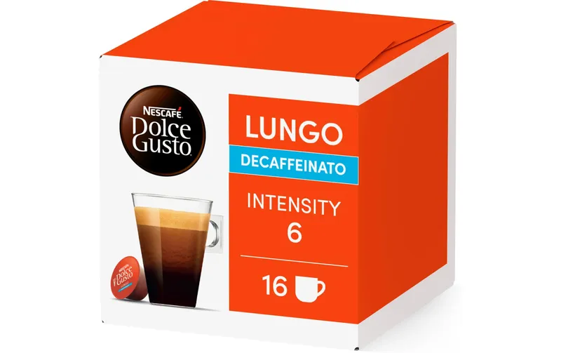 Nescafé Kaffeekapseln Dolce Gusto Lungo Decaf 16 pièces