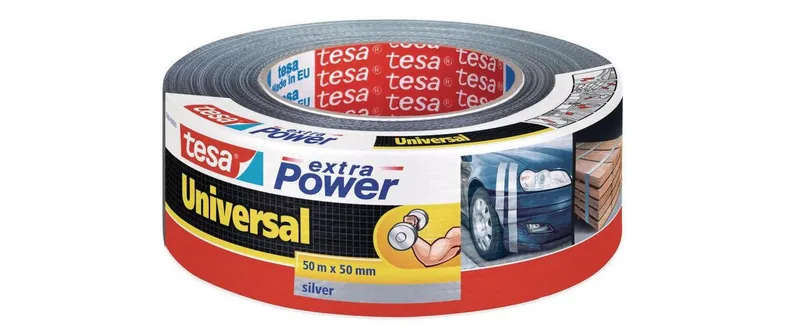 tesa Klebeband extra Power Universal 50 mm x 50 m, Silber