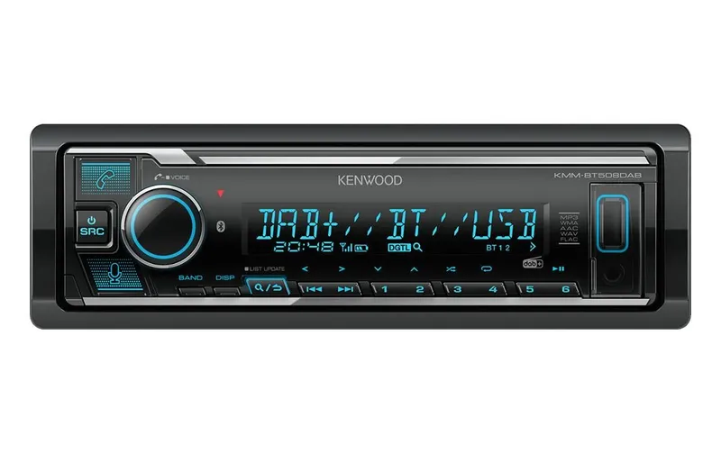 Kenwood Autoradio KMM-BT508DAB 1 DIN