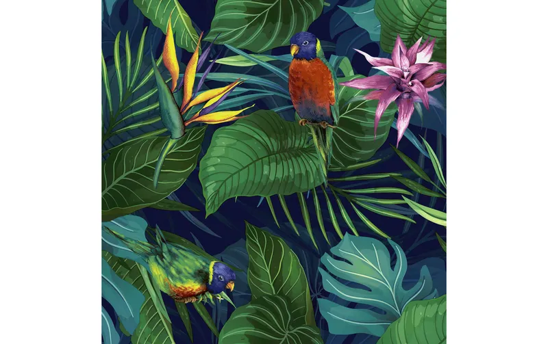 Paper + Design Papierservietten Jungle Paradiso 33 cm x 33 cm, 20 pièces