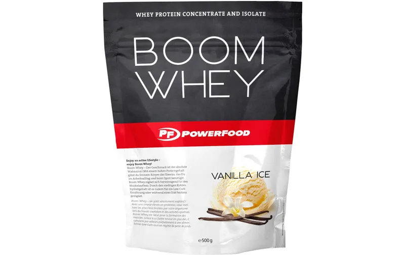 PowerFood Pulver One Boom Whey Vanille 500 g