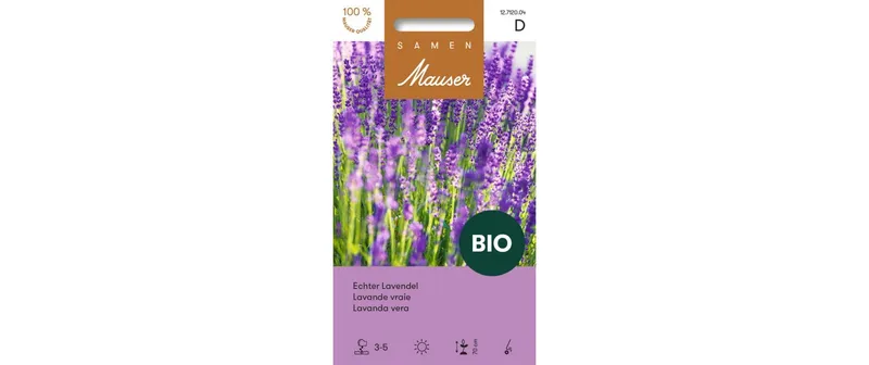 Samen Mauser Samen BIO Echter Lavendel
