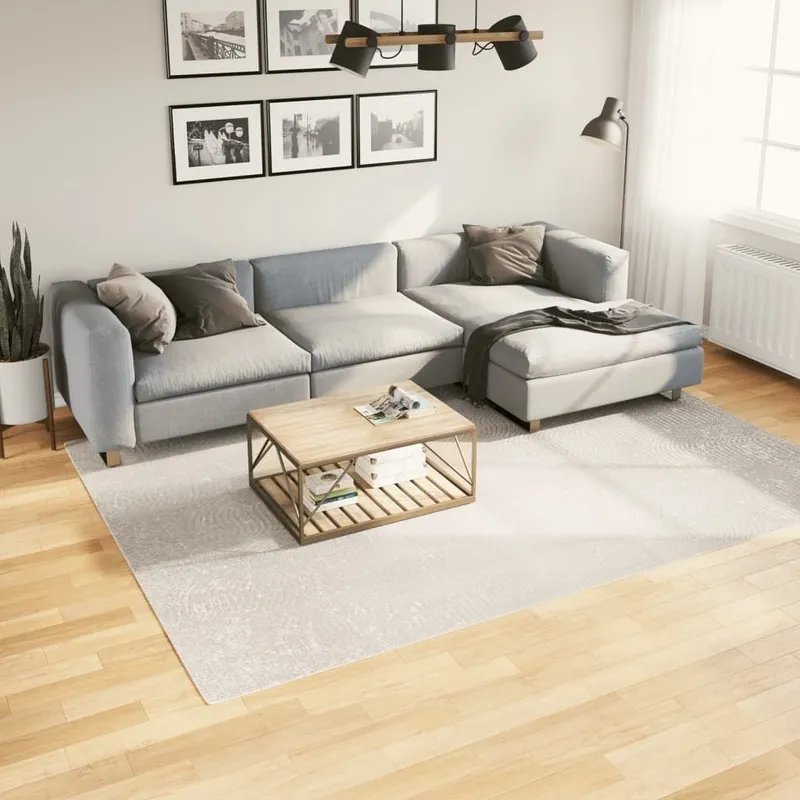 Teppich IZA Kurzflor Skandinavischer Look Creme 200x280 cm