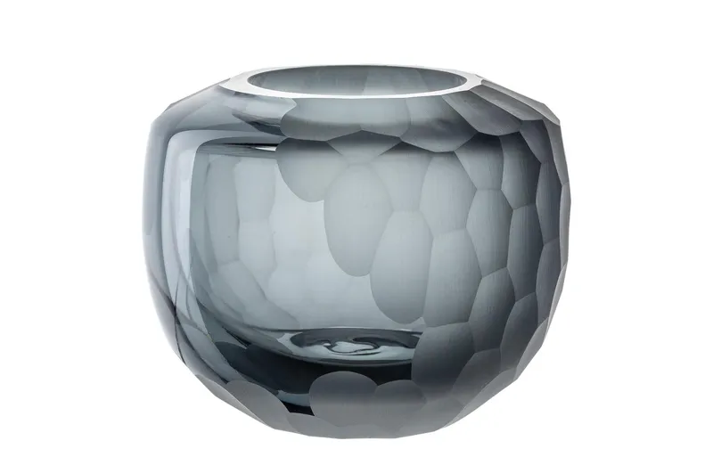 LEONARDO Vase Bellagio 10 cm, anthracite