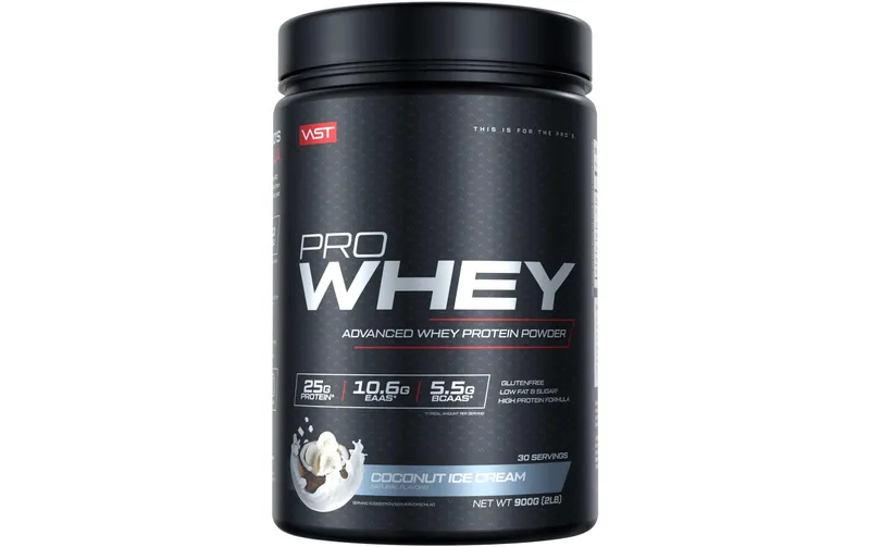 VAST Pulver Pro Whey Dose: 900g, Coconut Ice Cream