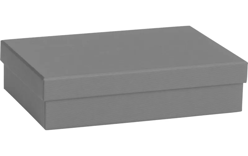 Stewo Geschenkbox One Colour 24×6×16.5 cm, 1 pièces, gris