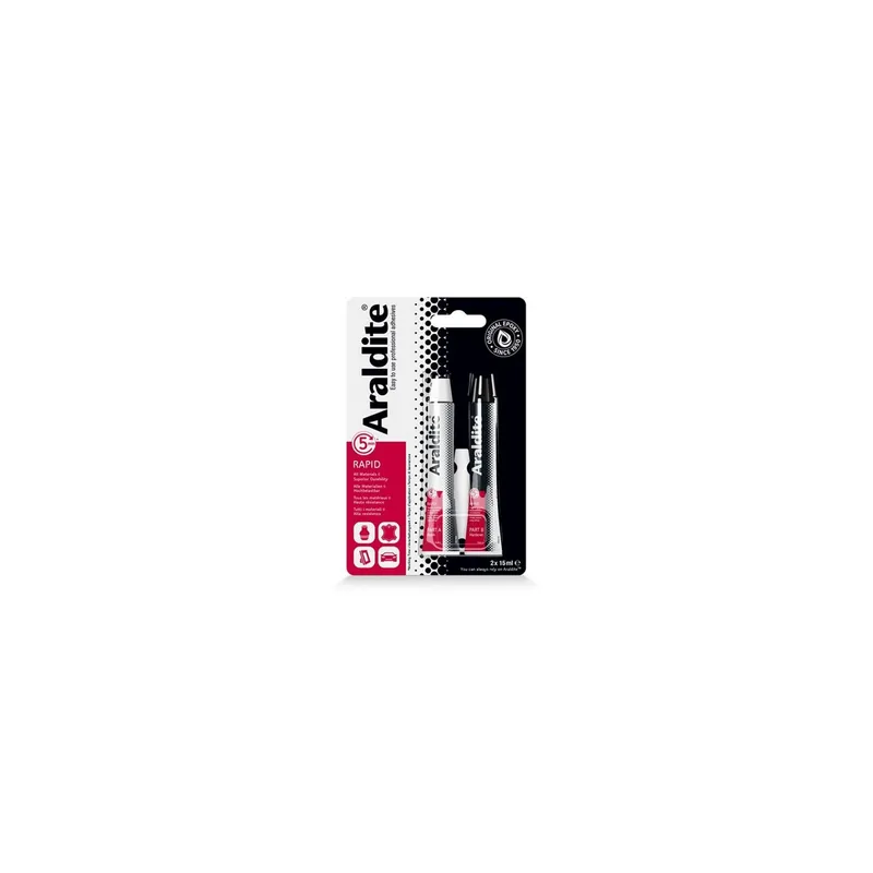 Araldite Zweikomponentenkleber Rapid 2 Tuben à 15 ml