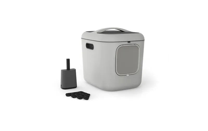 Rotho Katzentoilette Bea XL Hellgrau