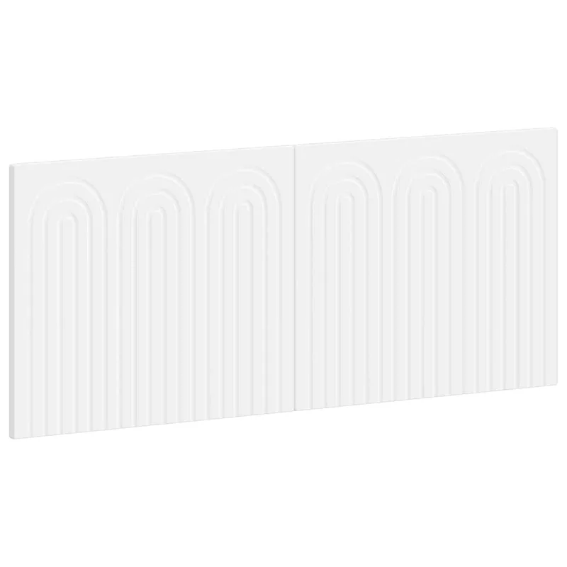 Wandmontiertes Kopfteil ALKMAAR bianco derivato del legno