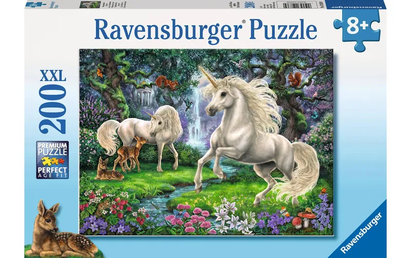 Ravensburger Puzzle Geheimnisvolle Einhörner 200 XXL Teile