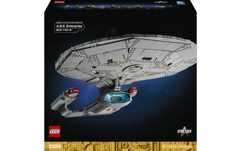 LEGO® Icons Star Trek: U.S.S. Enterprise NCC-1701-D 10356