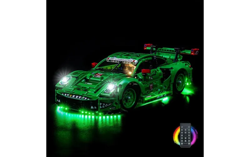 BrickBling LED-Licht-Set für LEGO® 42224 Porsche 911 GT3 R REXY