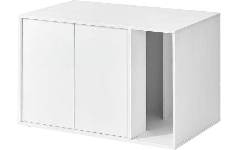 Feandrea Katzenhaus für Katzentoilette Weiss