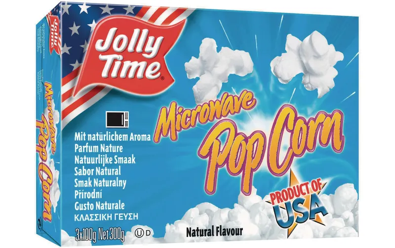 Jolly Time Pop Corn naturalee Mikrowelle 300 g