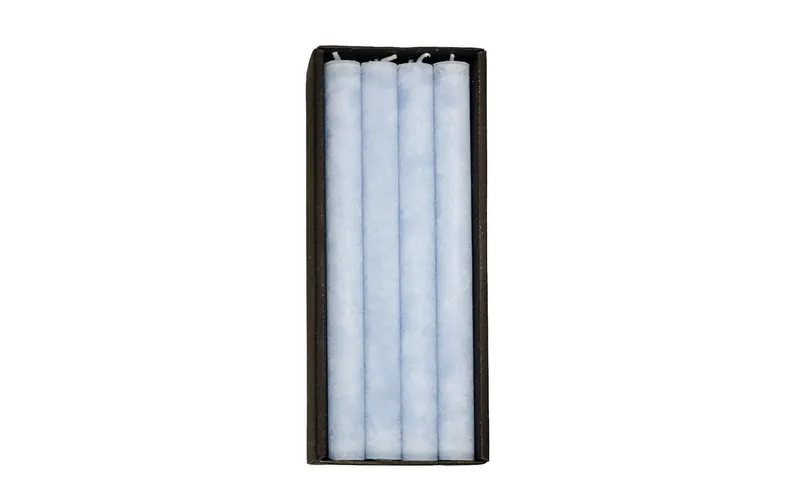 Schulthess Kerzen Stabkerze Stahlblau 4 pieces, 24 x 2.2 cm