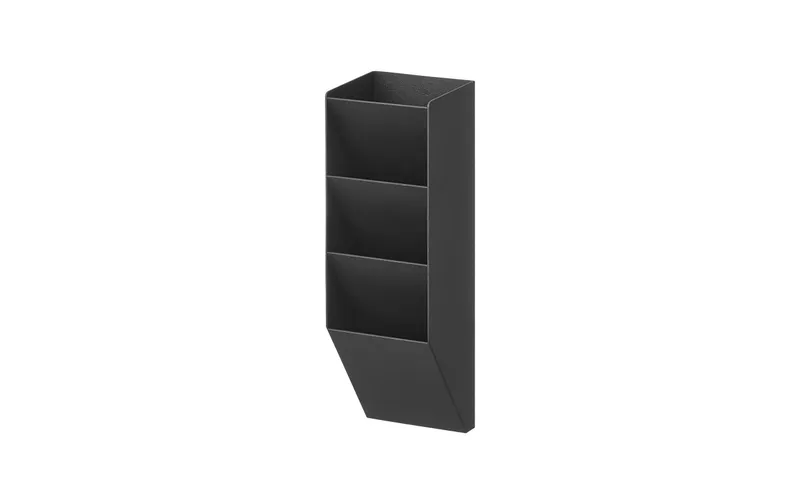 Yamazaki Aufbewahrungsbox Tower 6.2 x 20.8 cm nero
