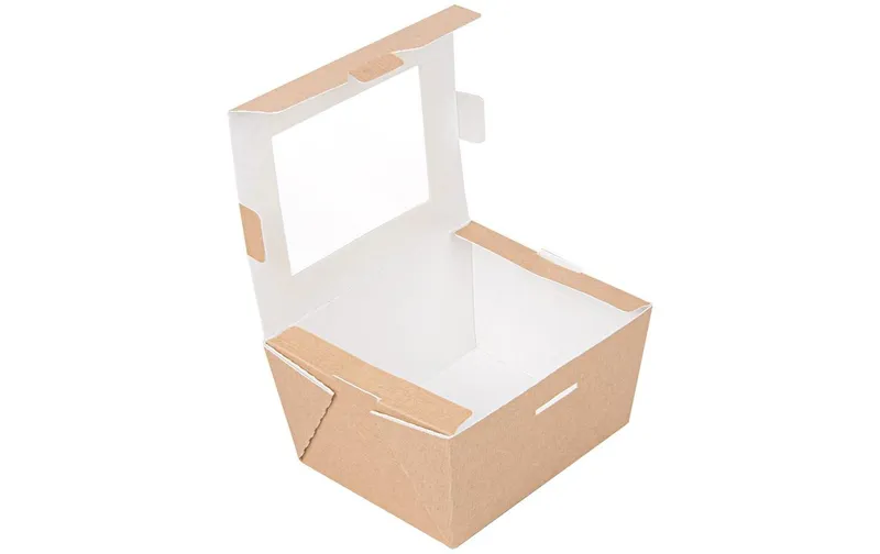 Weita Menübox mit Sichtfenster, 780 ml, 50 pieces