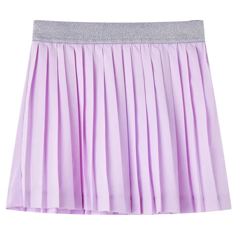 Jupe plissée pour enfants lila 128