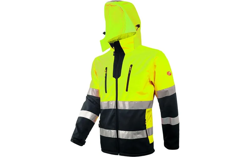 ACE ACE Neon Softshell-Warnjacke - 3XL Neon Softshell Gelb 3XL