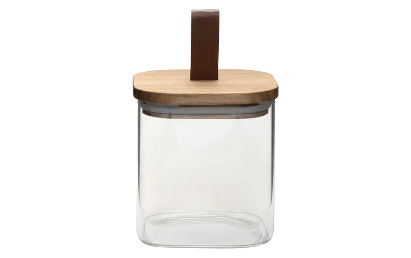 COCON Vorratsdose eckig 0.6 l, Transparent
