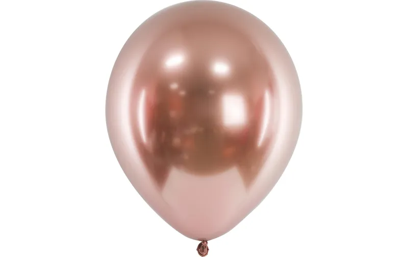 Partydeco Luftballon Glossy Rosegold, Ø 30 cm, 10 pièces