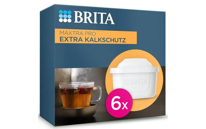 BRITA Wasserfilter Kartuschen Maxtra Pro Extra Kalkschutz Pack 6