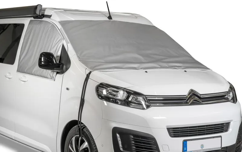 VanSpace Isolierung von Front- und Seitenscheiben, aussen