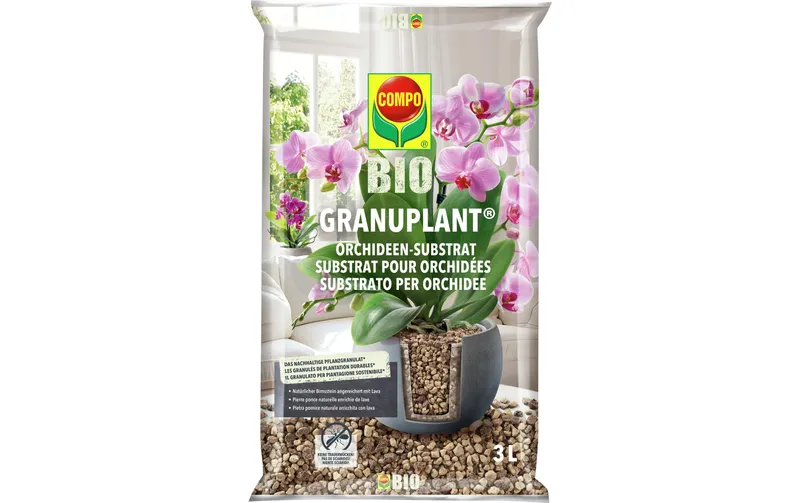Gesal COMPO BIO GRANUPLANT Orchideen-Substrat 3 L