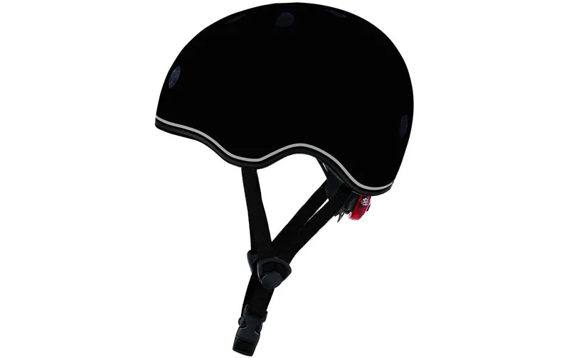 GLOBBER Kinderhelm Evo Lights Schwarz, XS-S