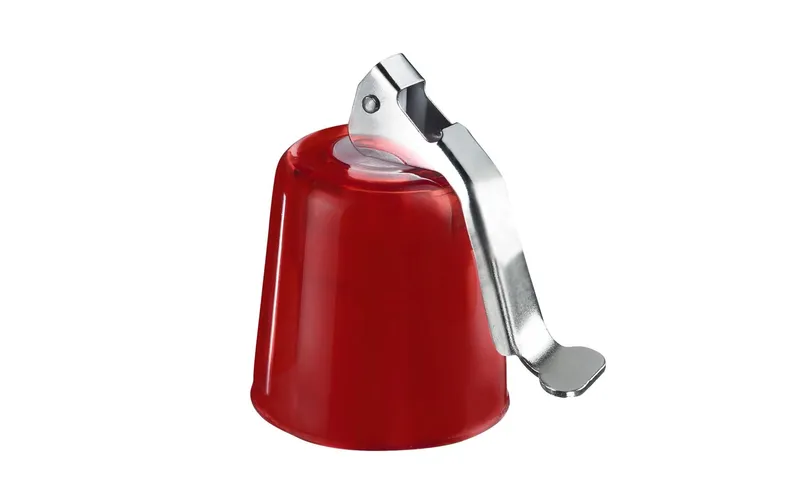 Westmark Flaschenverschluss mit Glocke Rot