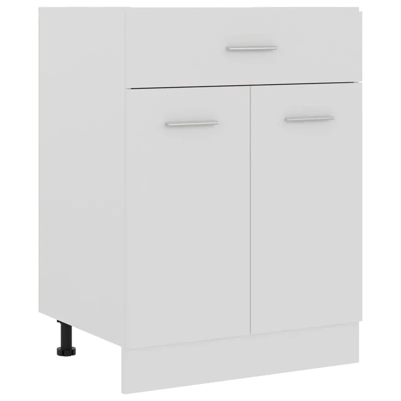 Schubunterschrank Lyon bianco 60x46x81,5 cm derivato del legno