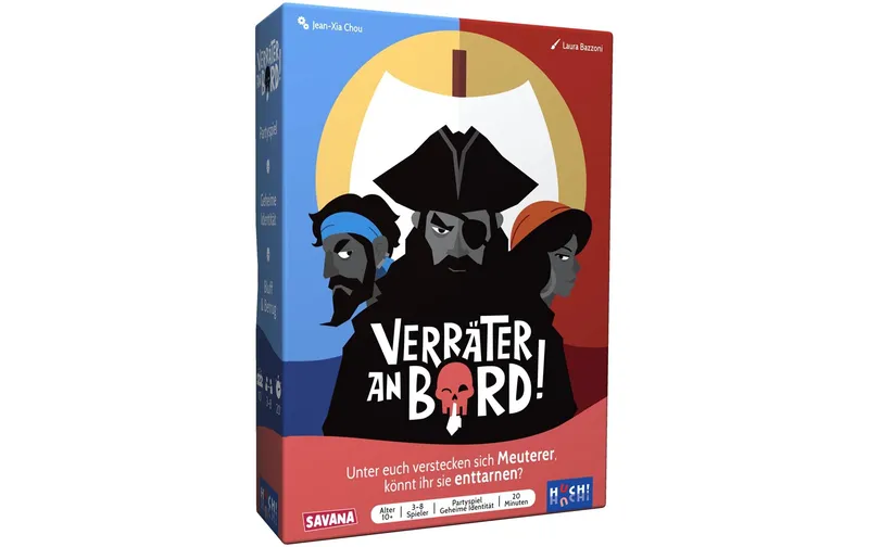 HUCH! Kartenspiel Verräter an Bord -DE