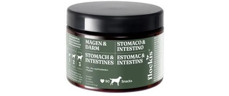 flockis Hunde-Nahrungsergänzung Magen und Darm 270 g