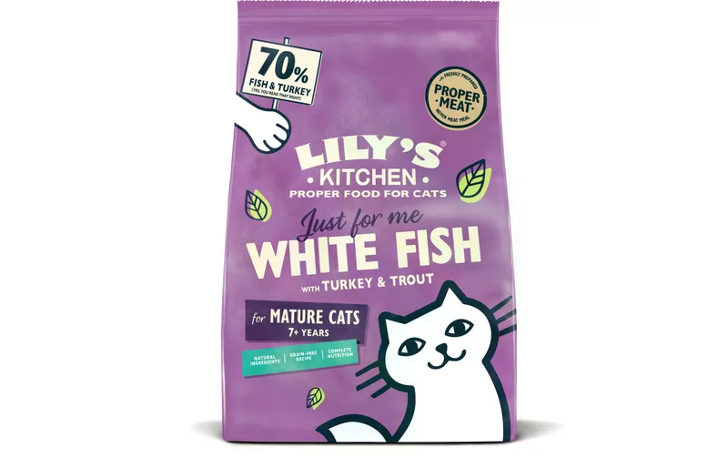 Lily's Kitchen Trockenfutter Senior Fisch, 800 g