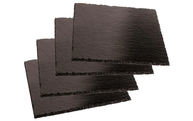 Paderno Servierplatte 4 pieces, black/grey
