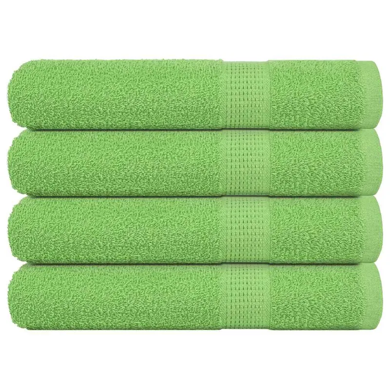 Saunatücher FROGN 4 Stk. Apfelgrün 80x200 cm 360 g/m²