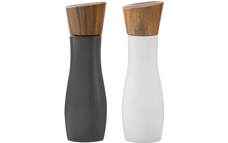 Ladelle Salz- et Pfeffermühle Essentials 19.5 cm, blanc/gris foncé