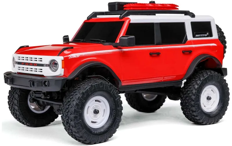 Axial Rock Crawler SCX24 Ford Bronco, Rot RTR, 1:24