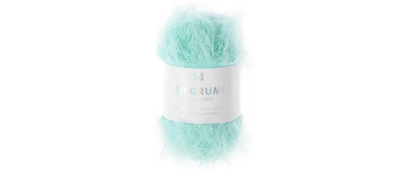 Rico Design Wolle Ricorumi Furry Furry Türkis