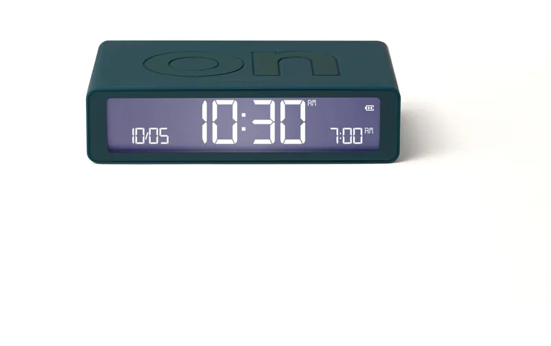 Lexon Digitalwecker Flip Classic blue